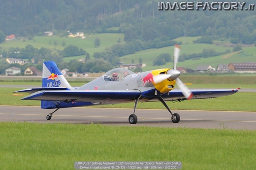 2009-06-27 Zeltweg Airpower 1822 Flying Bulls Aerobatics Team - Zlin Z-50LX